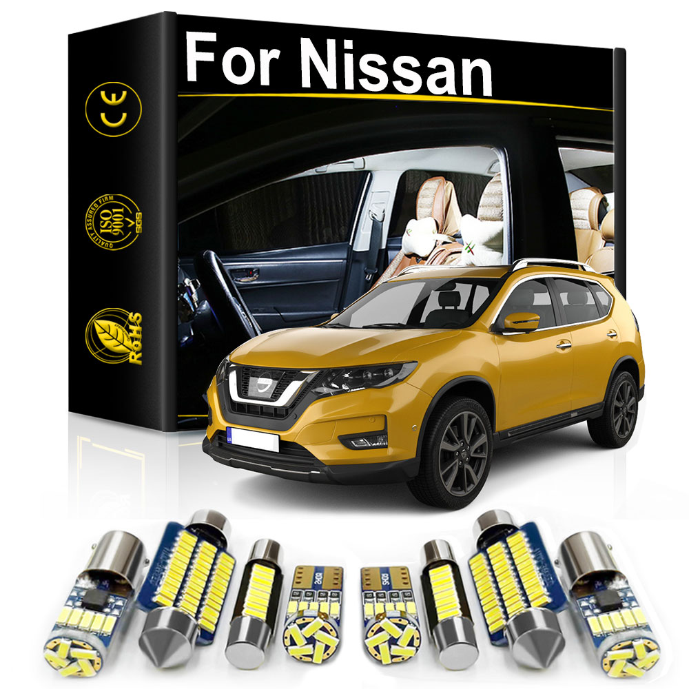  LED ׸  ֻ XTrail T30 T31 T32 Qashqai J10 J11   Xterra Sentra Rogue Versa Canbus ǳ 